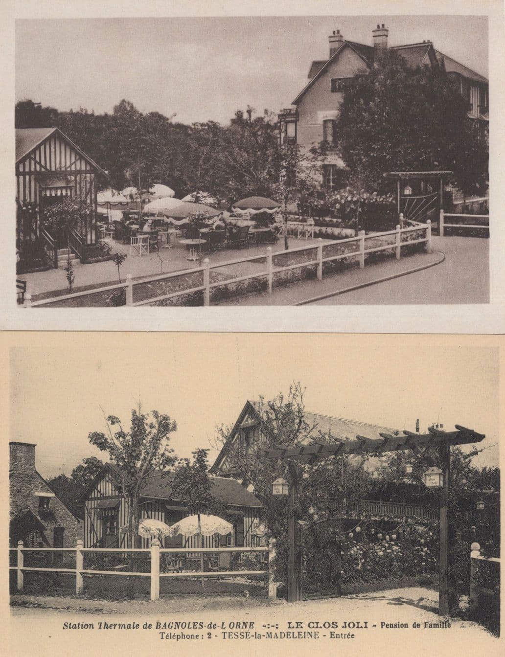 Station Thermale De Bagnoles De L'Orne Tesse La Madeleine French Postcard s