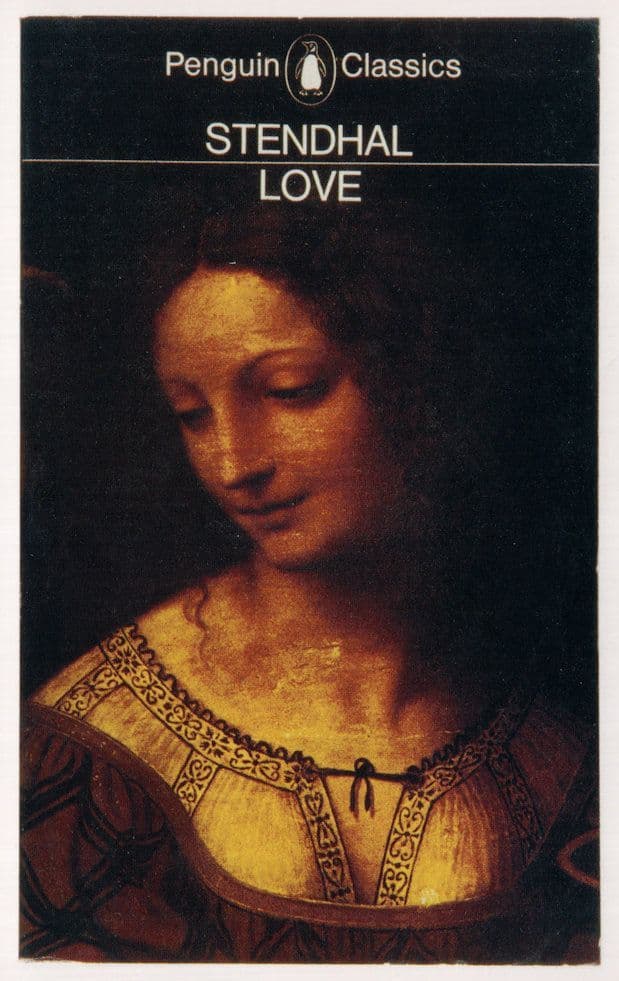 Stendhal Love 1975 Book Postcard
