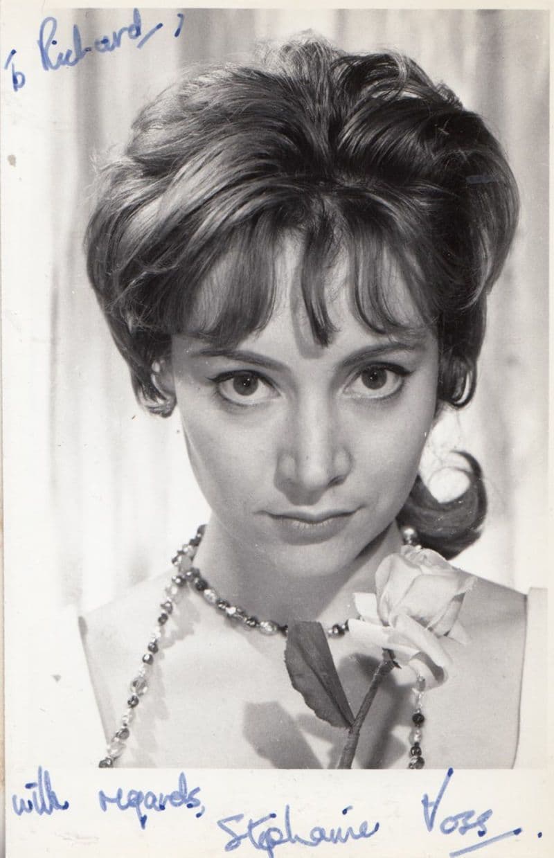 Stephanie Voss Vintage Hand Signed Photo