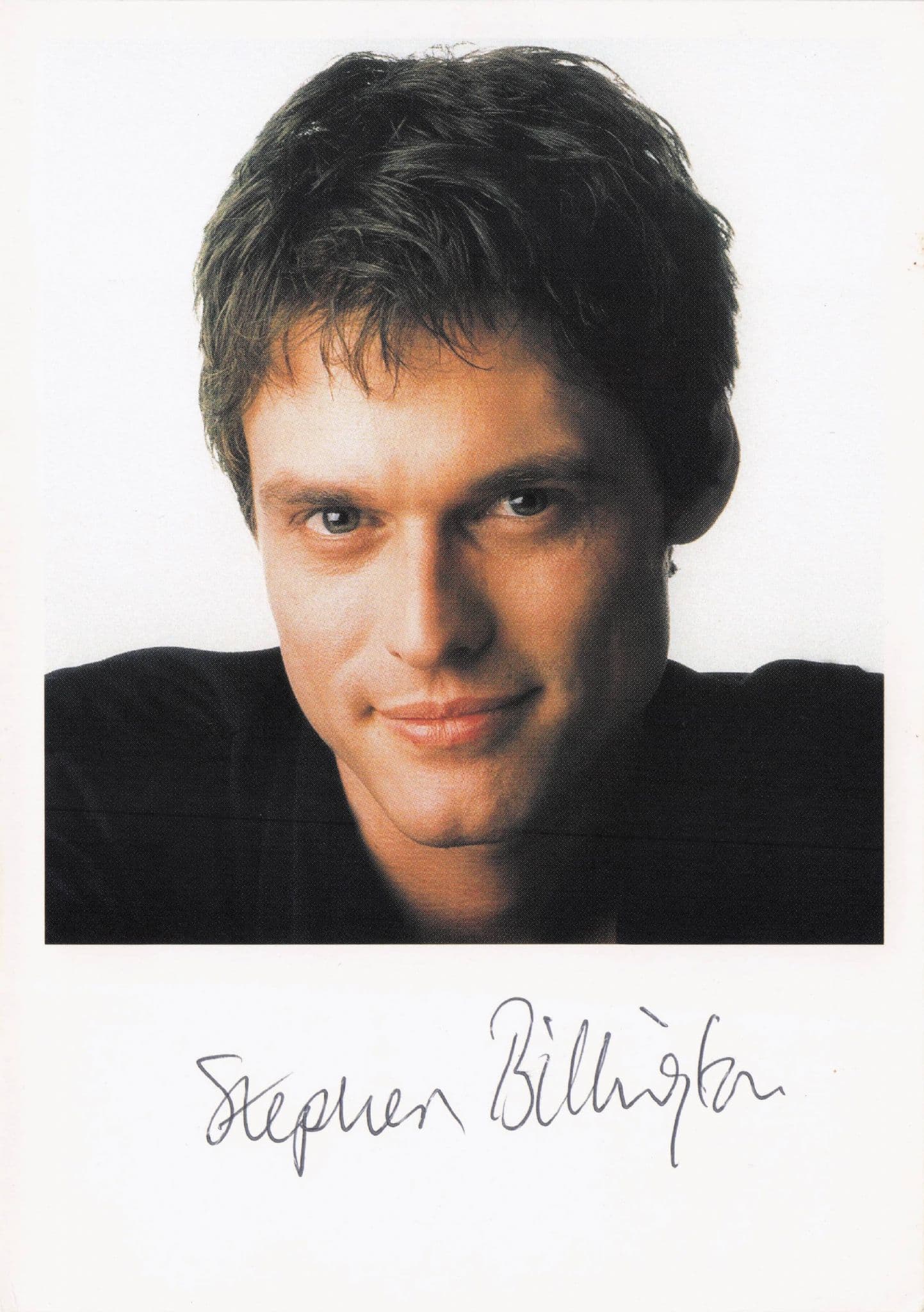 Stephen Billington Coronation Street RARE Hand Signed Photo