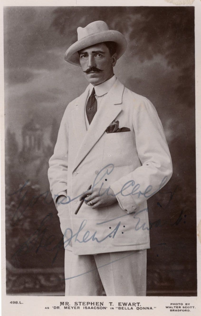 Stephen Ewart Vagabond King Actor in Bella Donna Hand Signed Photo