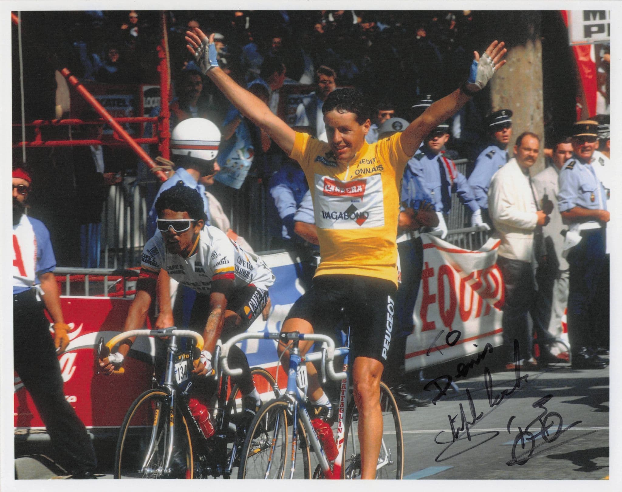 Stephen Roche Ireland Cycling 1987 Tour De France 10x8 Hand Signed Photo