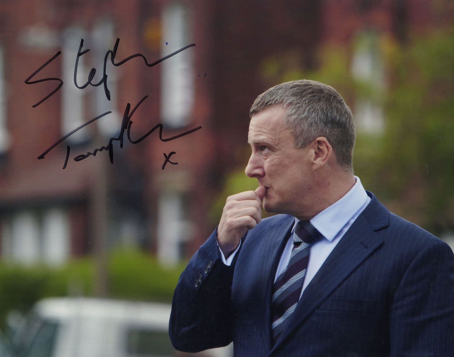 Stephen Tomkinson Wild At Heart DCI Banks 10x8 Hand Signed Photo