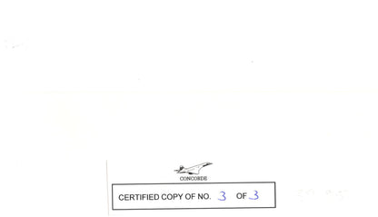 Stephen Wand Concorde Wright Brothers LTD TO 55 Hand Signed FDC