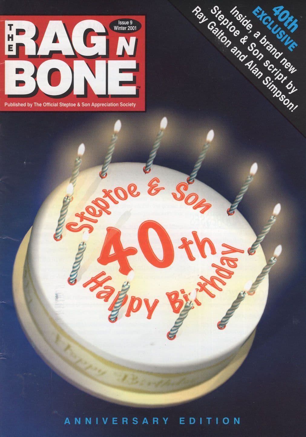 Steptoe & Son 40th Anniversary V Rare Photo Magazine TPHB