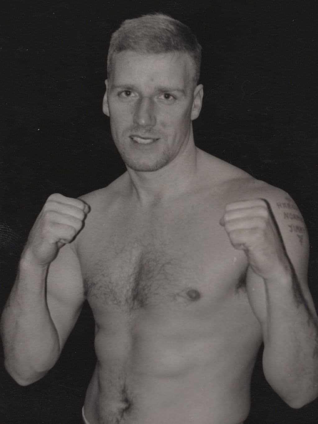 Steve Foster The Viking Manchester Boxer Rare Boxing Media Photo