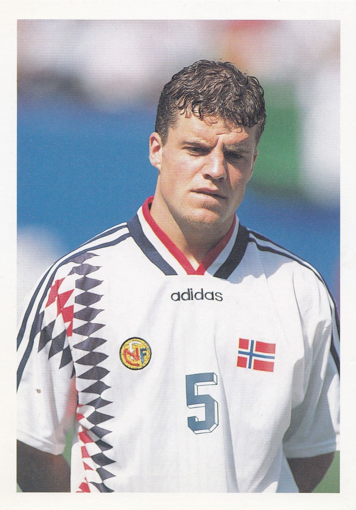 Stig Bjornebye Norway Norwegian World Cup Football Defender Postcard