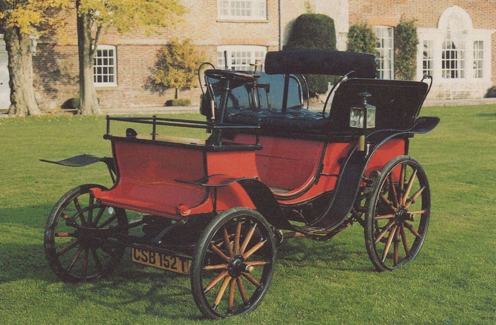 Stirling Panhard 1901 Car At Sussex Museum Limited Edition Postcard