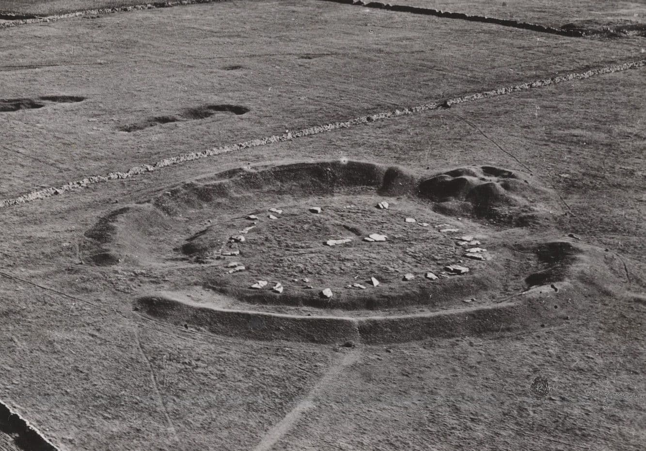 Stone Circle at Arbor Lane Derby Rare Photo Postcard