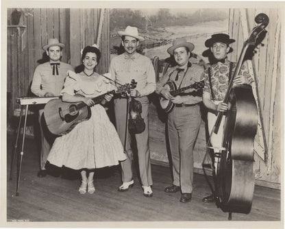 Stoney Cooper Wilma Lee Country & Western 2x Large Hand Signed Photo