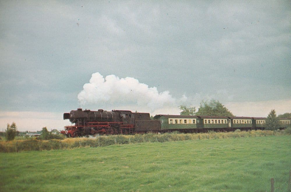 Stoomtrein 23071 Mij Deze Machine Jungenthal German Train Postcard