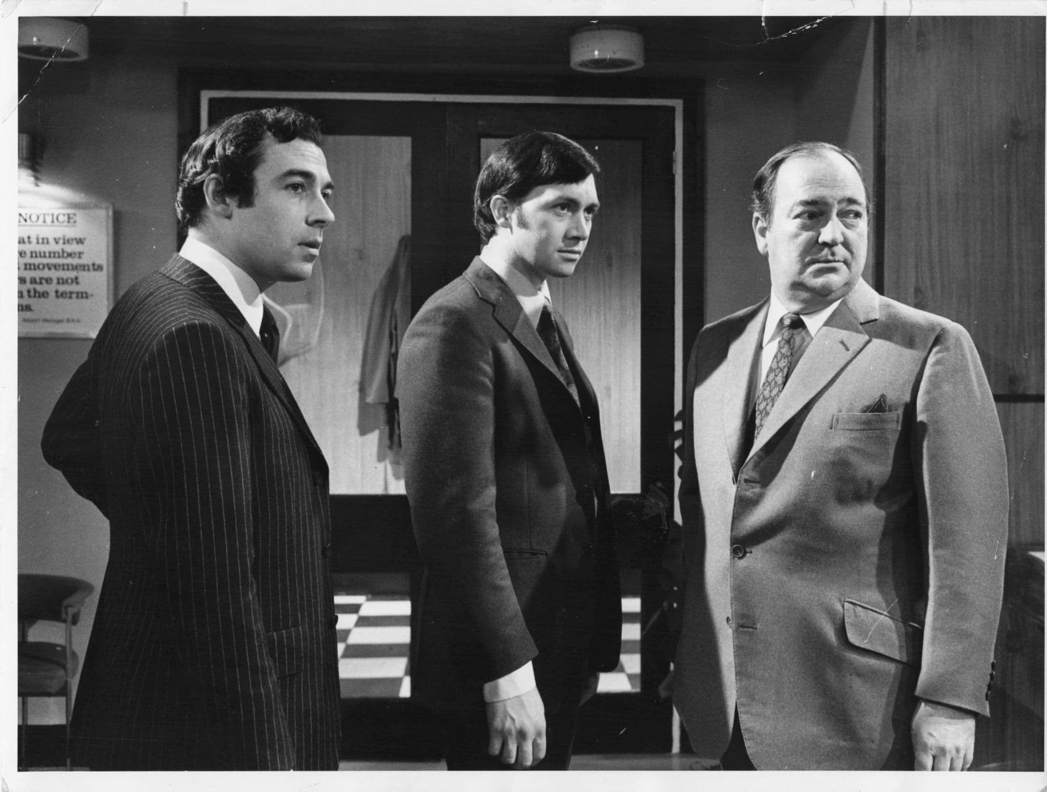 Stratford Johns in Barlow At Large BBC TV Show 1972 Rare Press Photo
