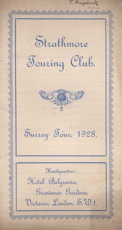 Strathmore Surrey Club Cricket House Of Commons Hotel Belgravia London Tour