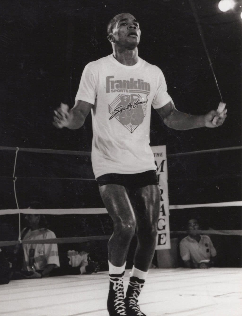 Sugar Ray Leonard Boxer Rare Media Collection Boxing Photo