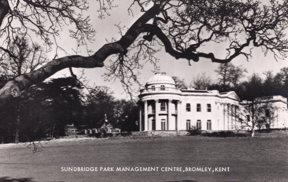 Sundbridge Park Management Centre Bromley Kent RPC Postcard