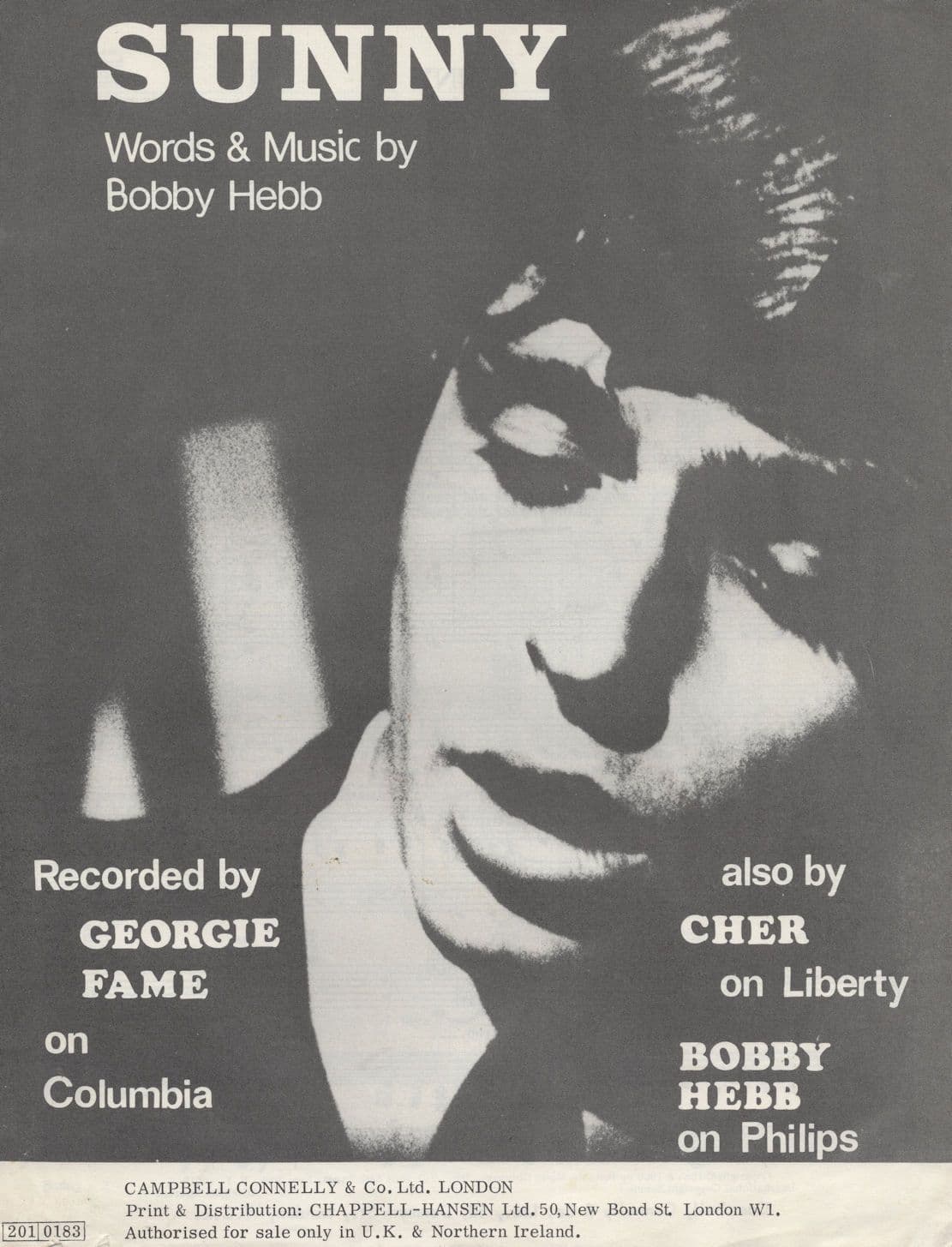 Sunny Georgie Fame Sheet Music