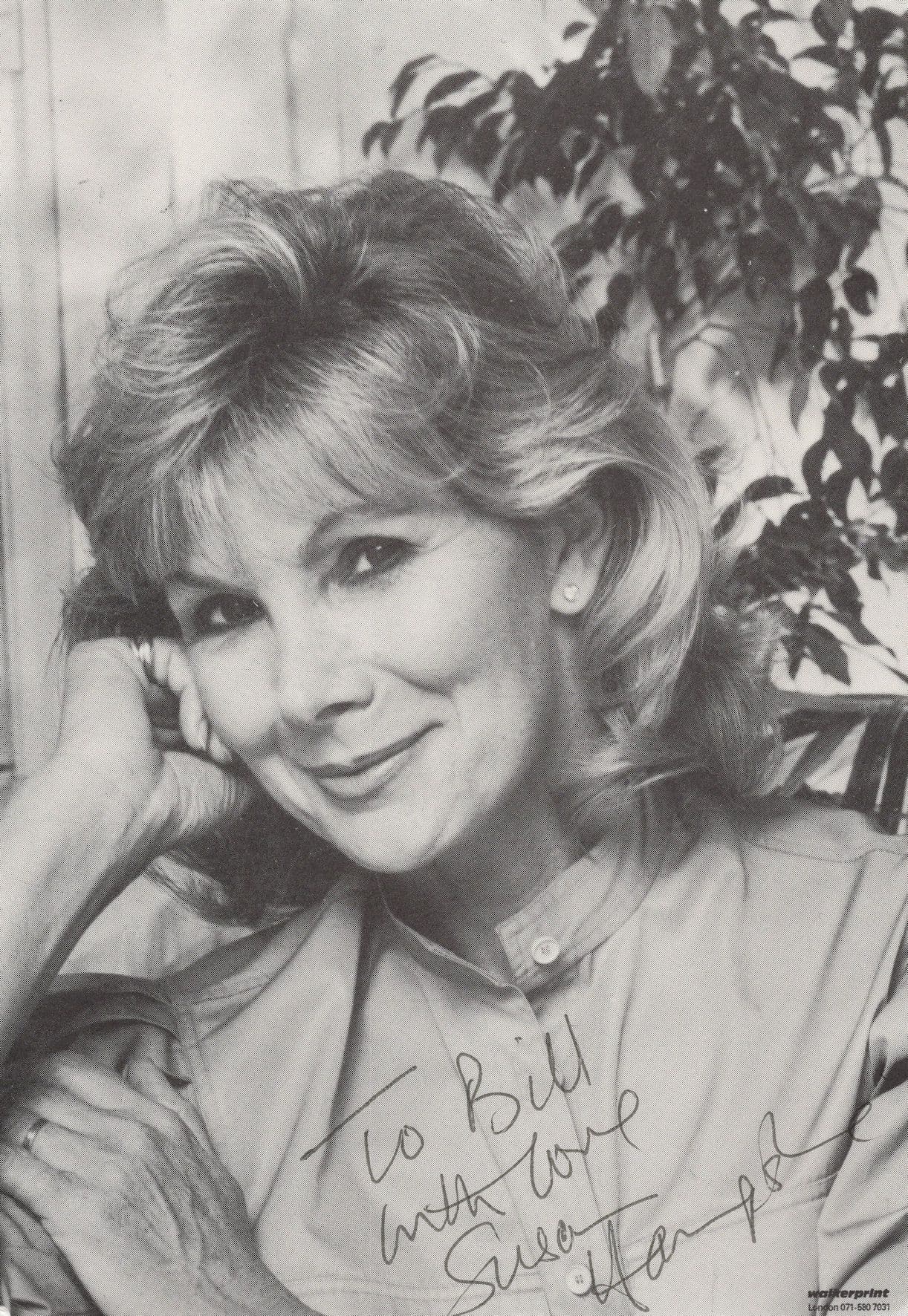Susan Hampshire The Forsyte Saga Vintage Hand Signed Photo