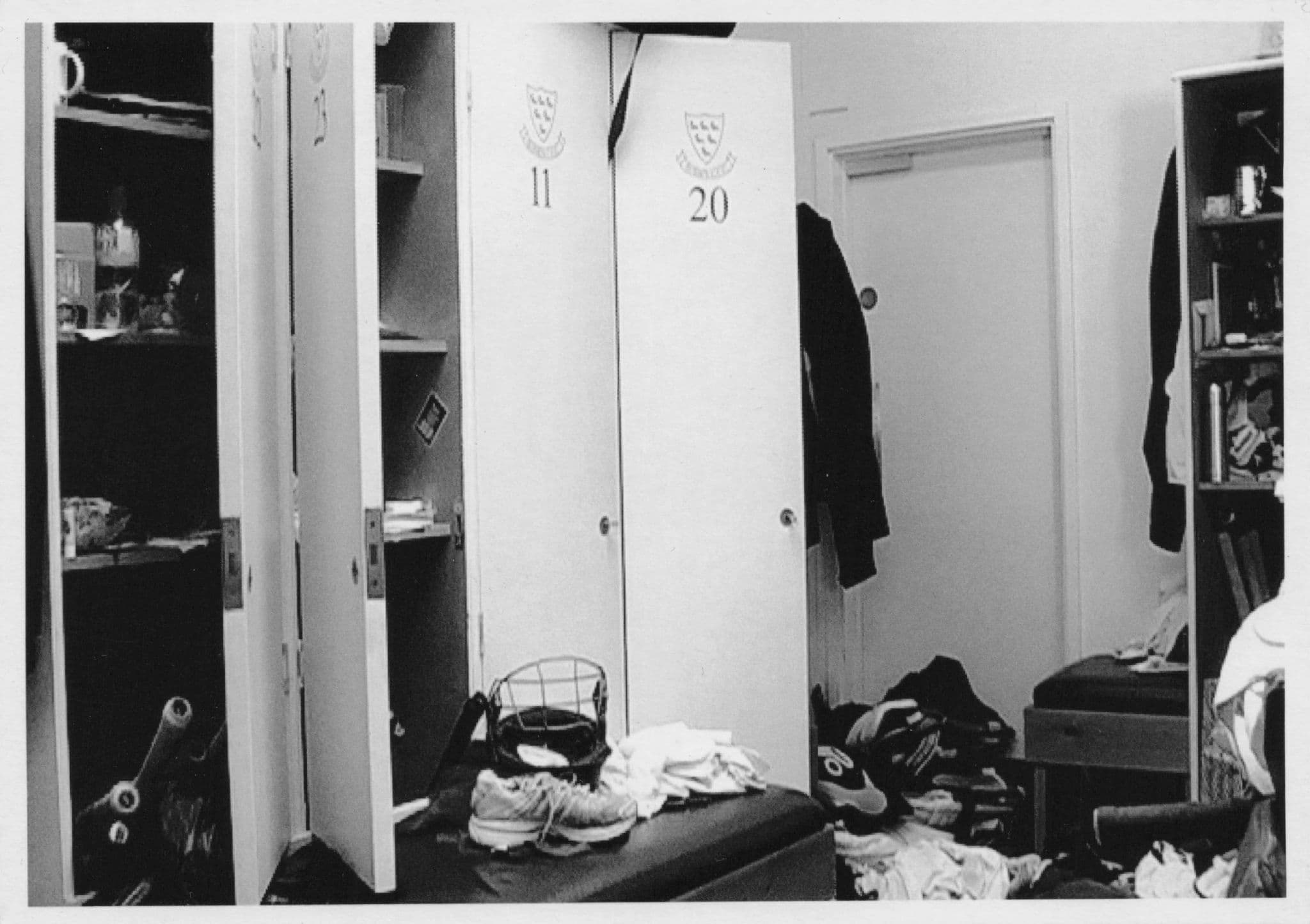 Sussex Sharks County Cricket Club Locker Room Photo Postcard
