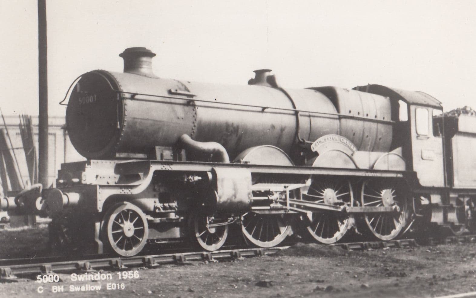 Swindon Station Wiltshire 1950s Train Railway Real Photo Postcard