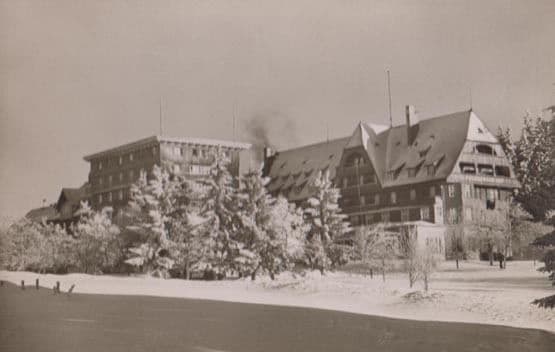 Switzerland Hotel Feldberger Hof Real Photo Swiss Postcard
