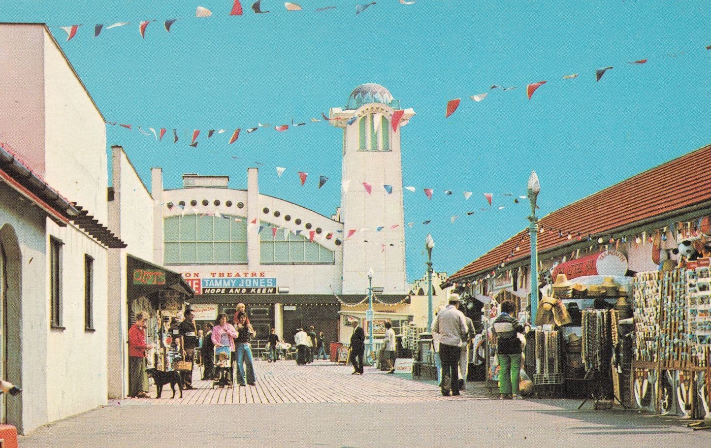 Tammy Jones Opportunity Knocks  live at Great Yarmouth 1970s Postcard