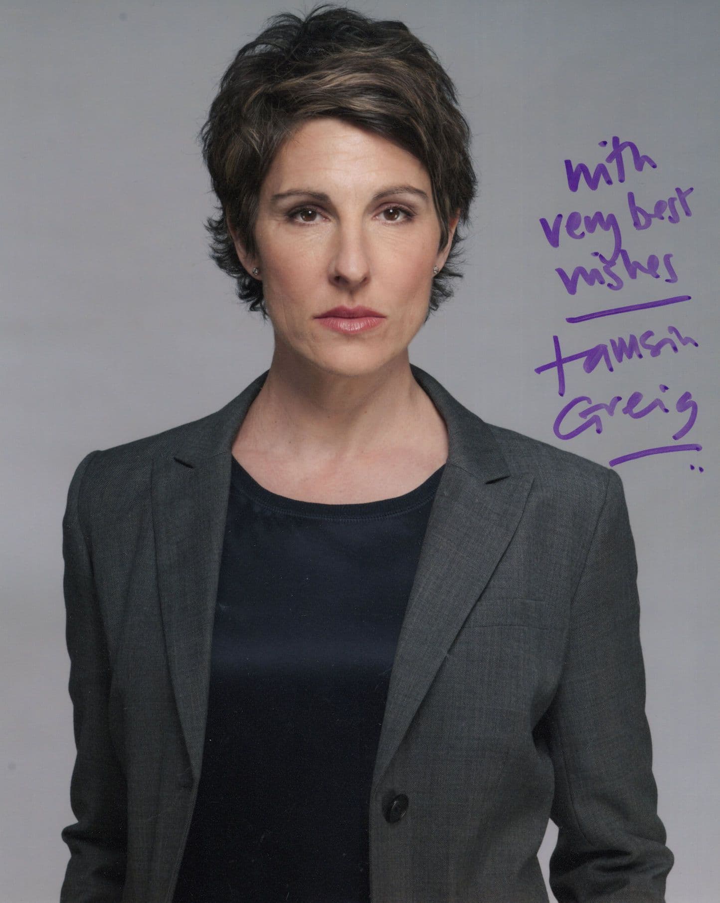 Tamsin Greig of BBC Radio The Archers Rare 10x8 Hand Signed Photo