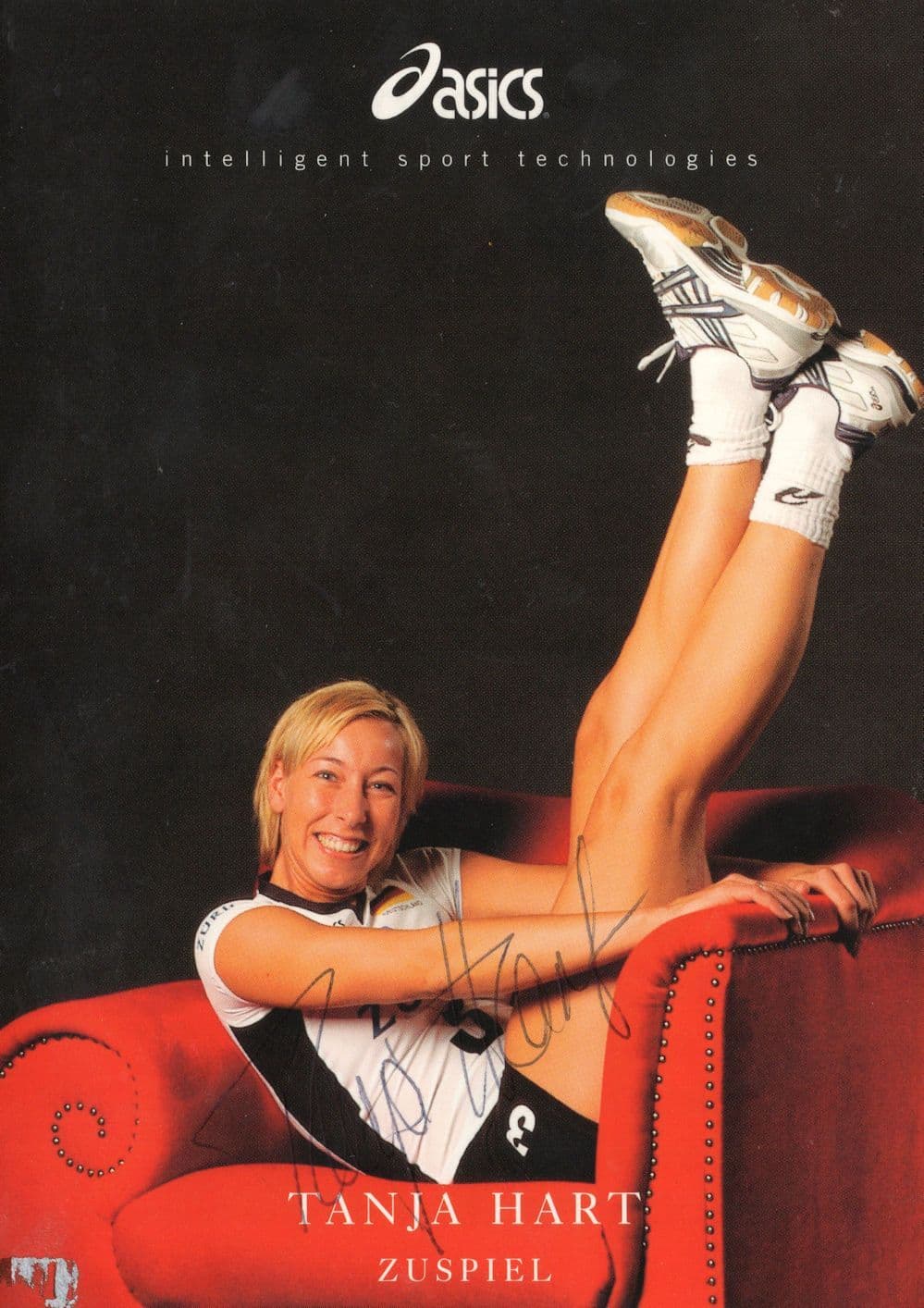 Tanja Hart German Womens Volleyball Hand Signed Photo