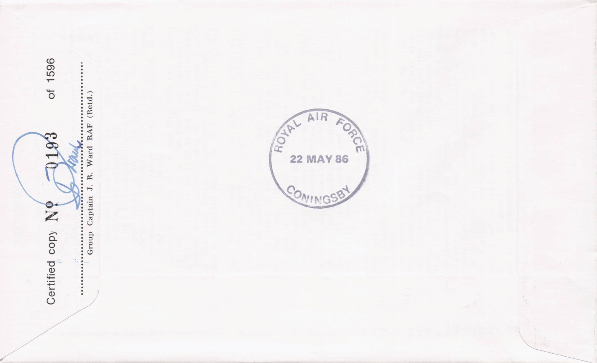 Tattershall Castle Restoration Colin Watson 1986 Hand Signed FDC