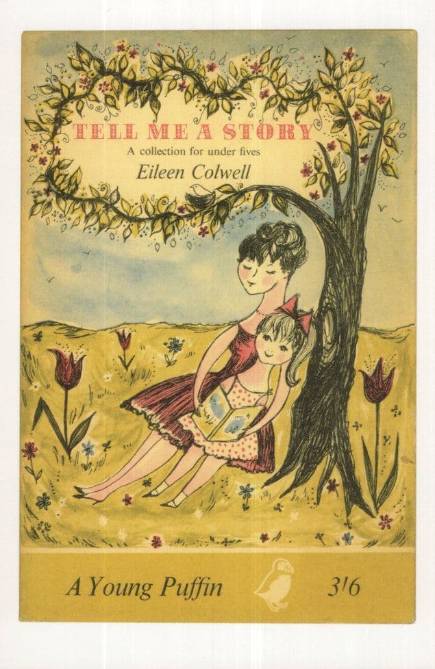 Tell Me A Story Eileen Colwell 1941 Book Postcard