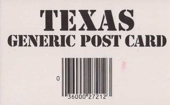 Texas Generic Professor Insulting Rude Insult American Postcard