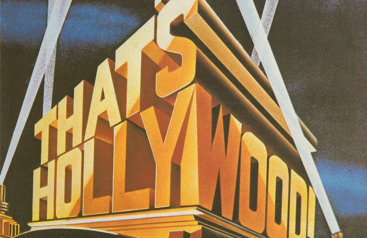 Thats Hollywood Film Studios Beacon Lights 1980s Postcard