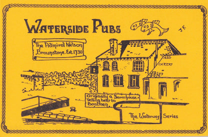 The Admiral Nelson Pub Brounstone Leicester Ltd Edn Of 100 Postcard