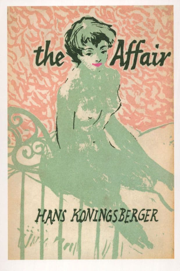 The Affair Hans Koningsberger 1958 Book Postcard