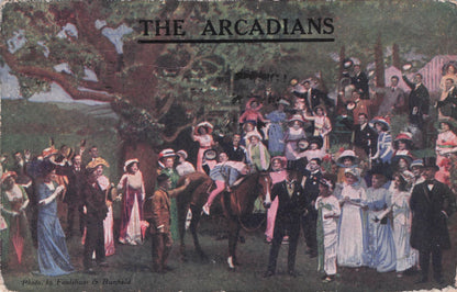 The Arcadians Shaftesbury Theatre London Old Advertising postcard