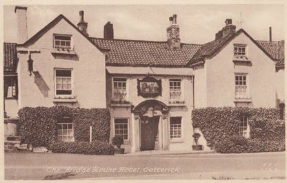 The Bridge House Hotel Catterick Old Bed & Breakfast Yorkshire Tariff Postcard