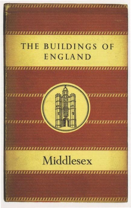 The Buildings Of England Middlesex 1951 Book Postcard