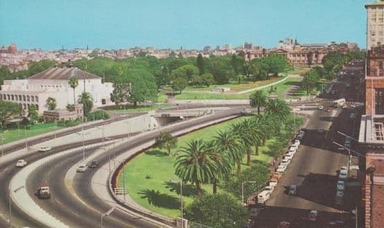 The Cahill Expressway Harbour Bridge Traffic 1970s Postcard