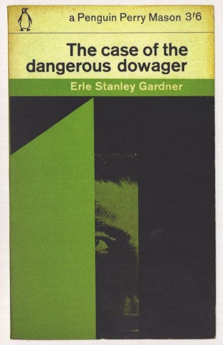 The Case Of The Dangerous Dowager Book Postcard