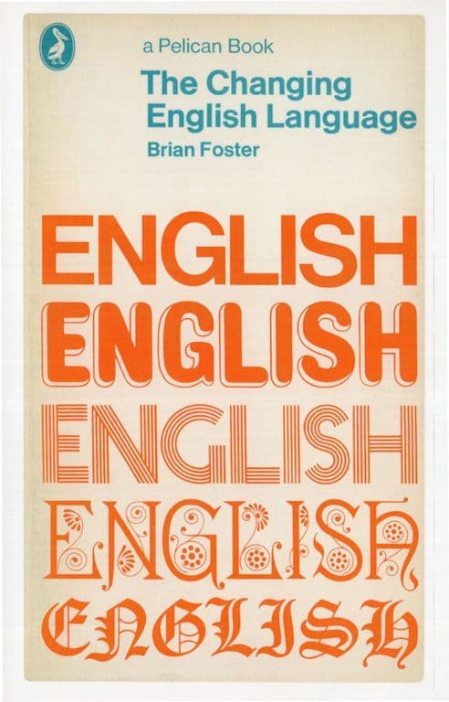 The Changing English Language Brian Foster 1970 Book Postcard