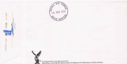 The Civil War PD Scoffham The Squadrons Of The RAF Hand Signed FDC