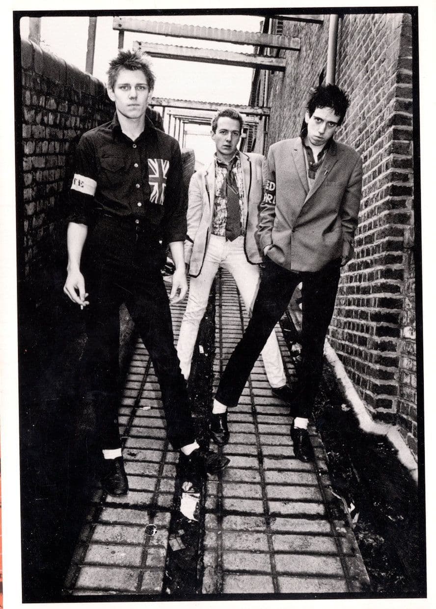 The Clash Punk Rock in London 1976 NYC Rare Postcard