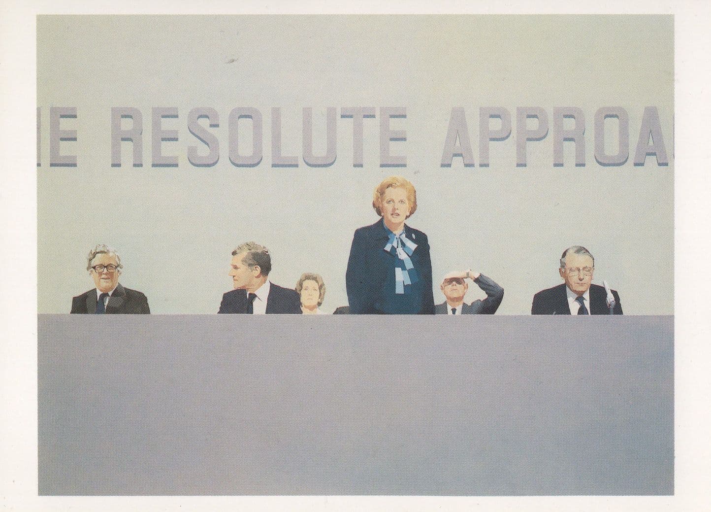 The Conservative Party Conference in Brighton 1982 Gallery Postcard