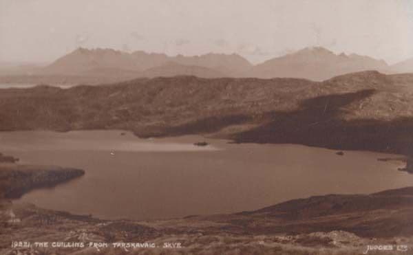 The Cuillins Isle Of Skye Antique Judges Scottish Postcard