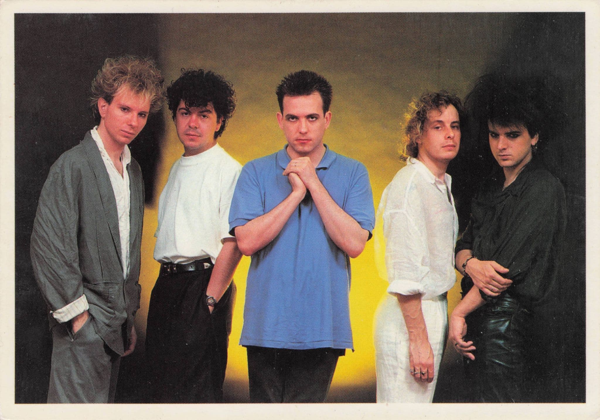 The Cure Robert Smith Pop Music Santoro Rare Old London Postcard