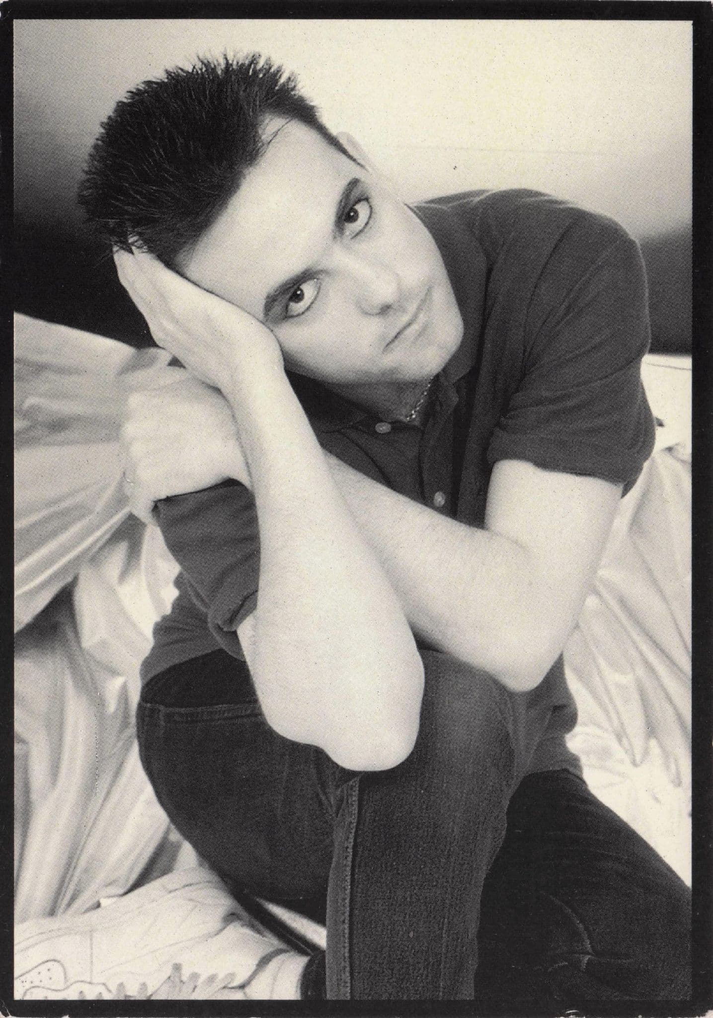 The Cure Robert Smith Pop Music Santoro Vintage London Postcard