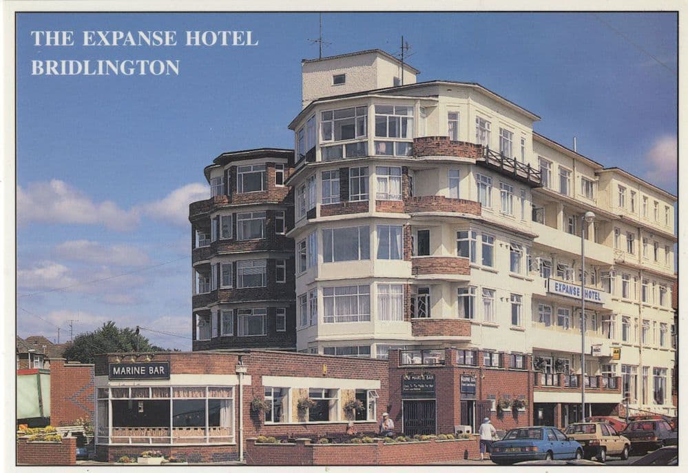 The Expanse Hotel Bridlington Yorkshire Postcard