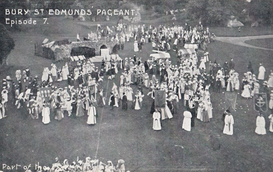 The Fair (Carnival) Episode 7 Pageant Bury St Edmunds Suffolk Old Postcard