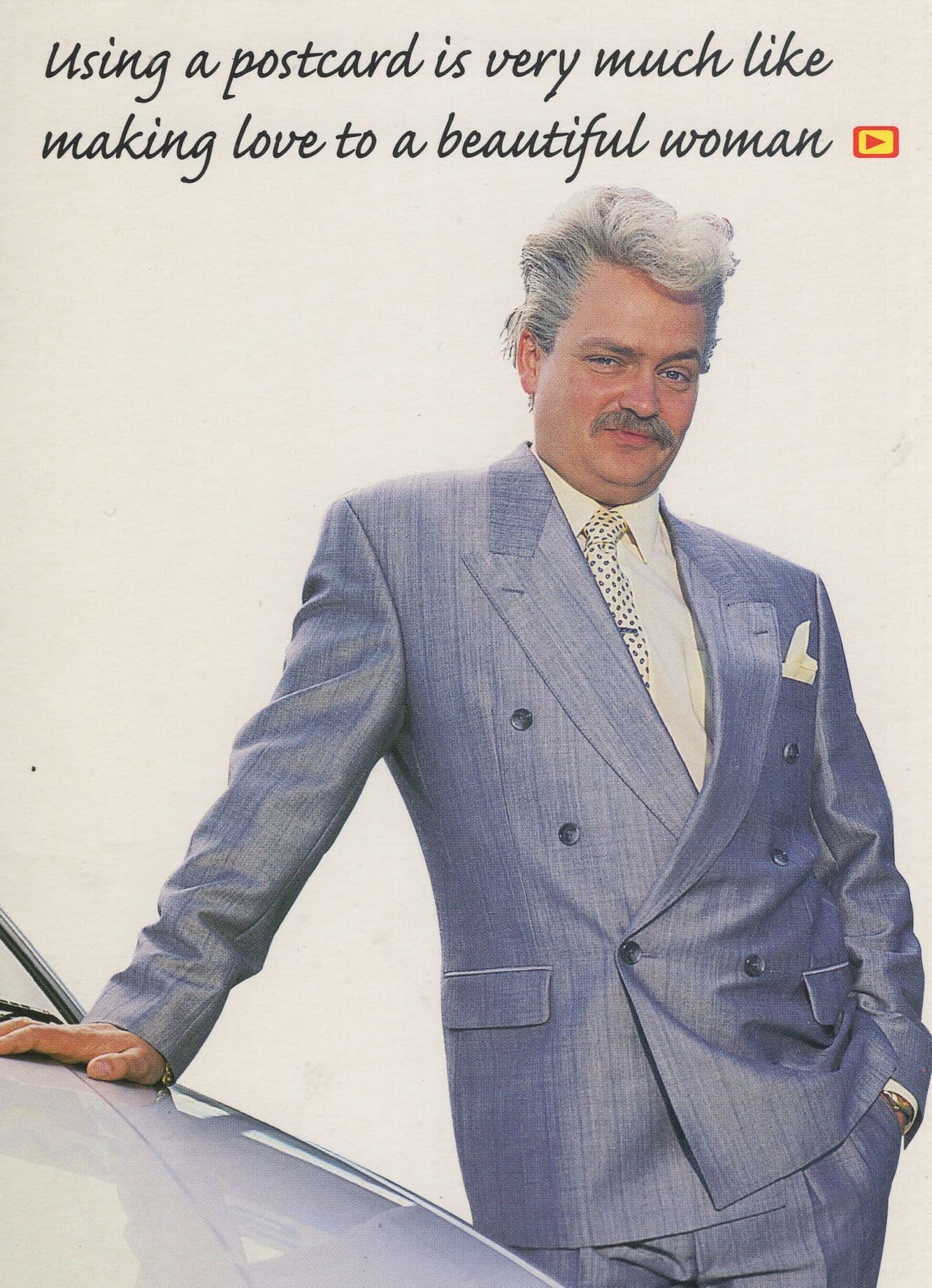 The Fast Show BBC TV Show DVD Launch Advertising Postcard