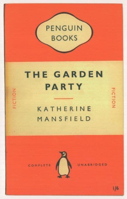 The Garden Party Katherine Mansfield 1961 Book Postcard