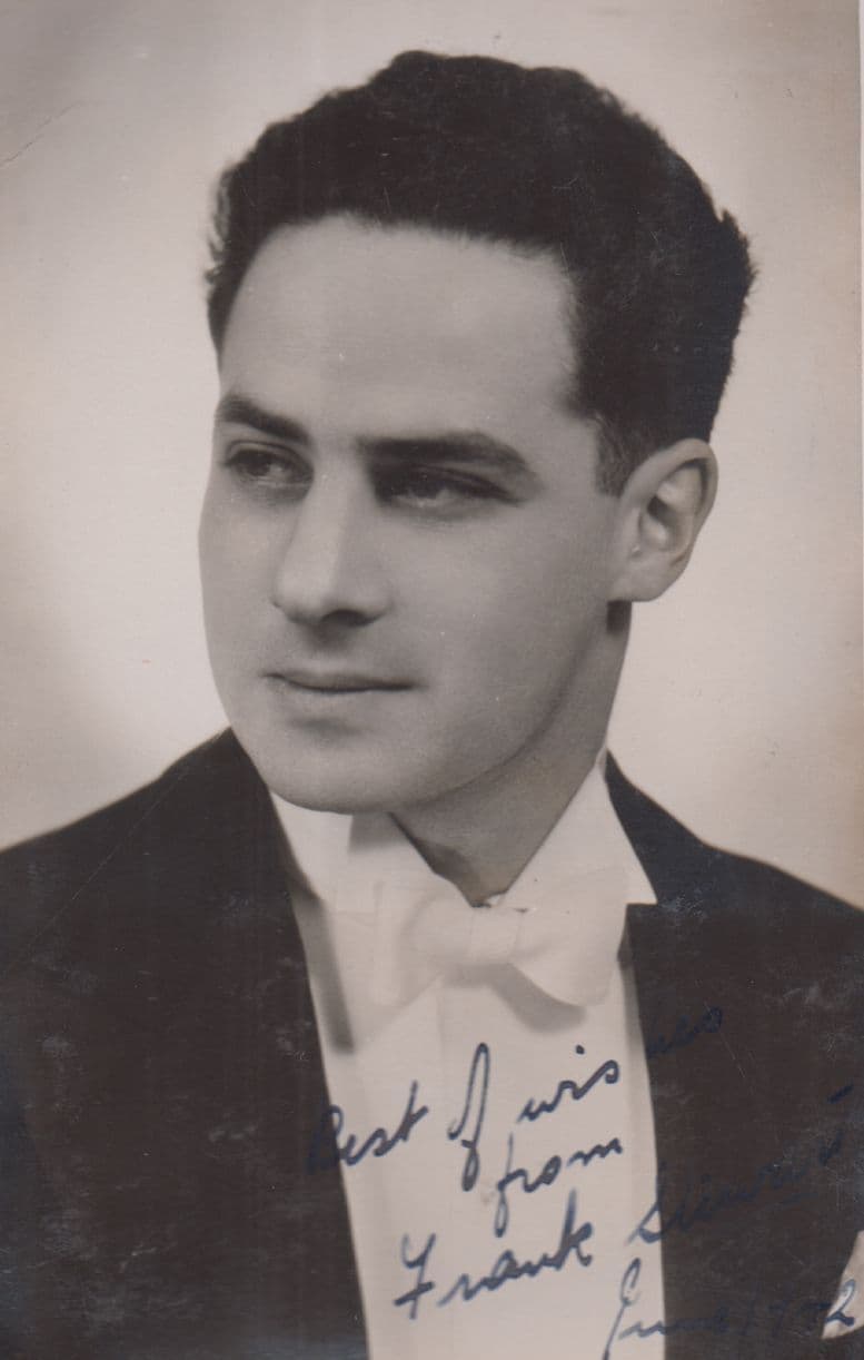 The Geraldo Orchestra Frank Violin Player 1942 WW2 Music Hall Hand Signed Photo